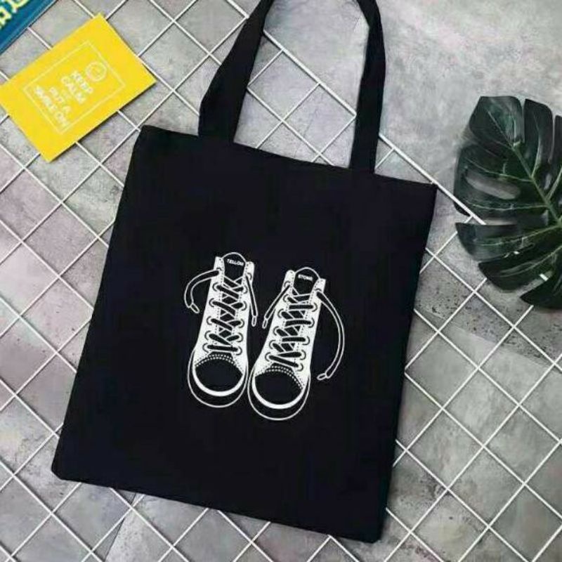 Tas Totebag Wanita Termurah Starmoon Terbaru Kulit Kanvas Original