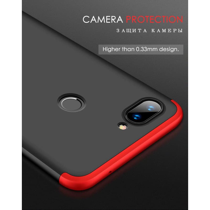Xiaomi Mi 8 Lite Case Hardcase Original GKK 360 Full Protective
