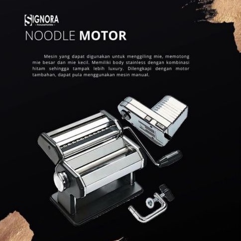 Signora Noodle Motor/Noodle Motor Signora/Alat Penggiling Mie/Penggiling Kulit Molen/Kulit Siomay/Ku