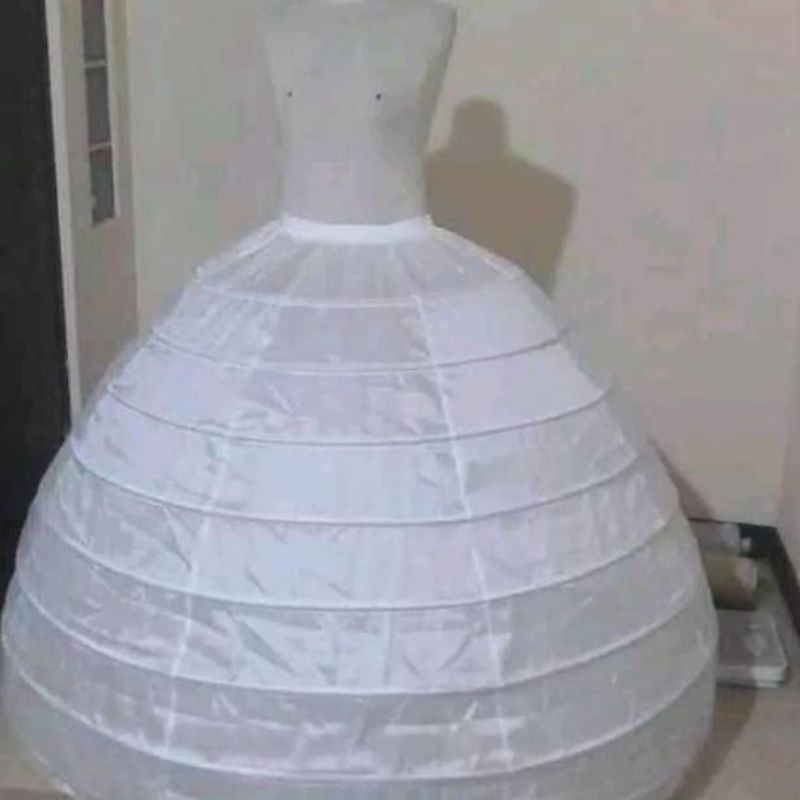 Petticoat Ring 8 Delapan jumbo Diameter 150cm Pengembang Gaun Pengantin Kostum Barbie Petikut peticoat/petikut ring 8 Jumbo pengembang gaun MURAH produksi sendiri