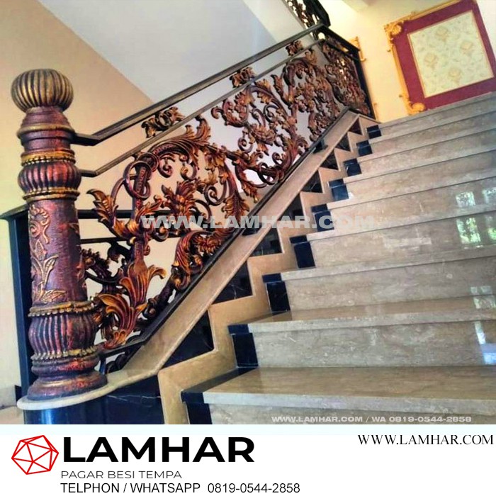 Tukang Railing Tangga Klasik | Besi Tempa