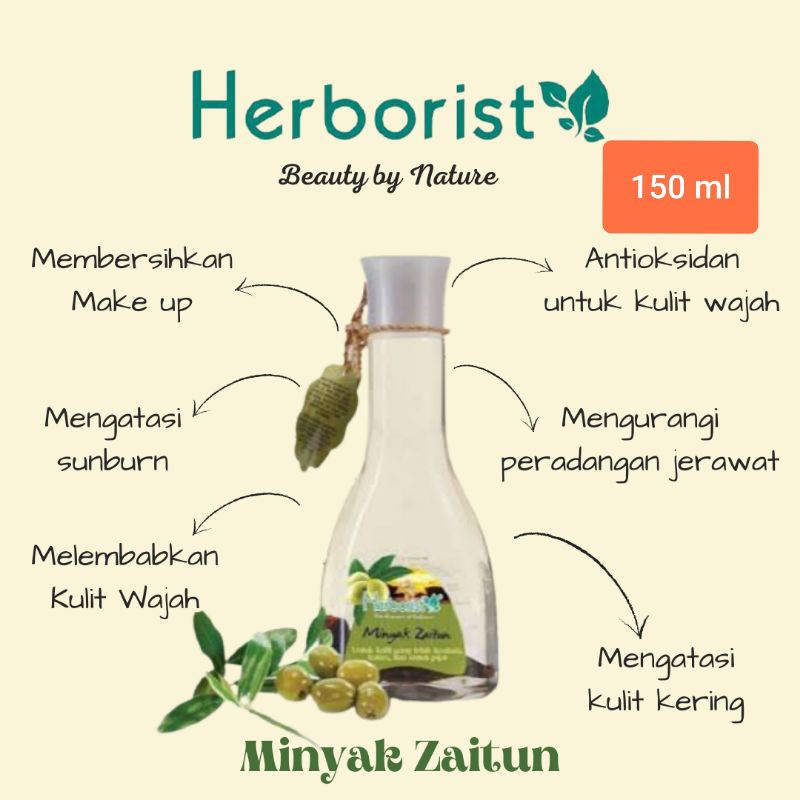 Herborist Minyak Zaitun 150 ml