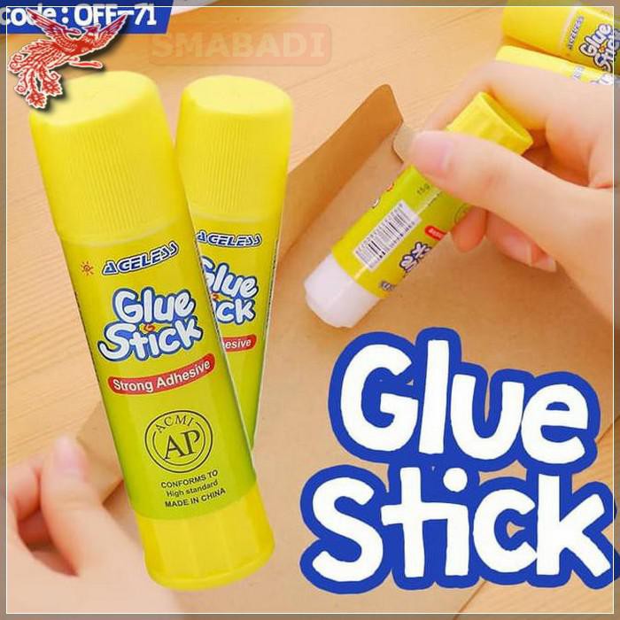 

COD - New Lem Perekat Glue Stick 15 Gr Lem Glue Strong Adhesive (Off-71) - FCO