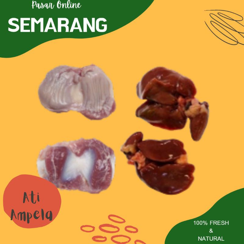 

Ati Ampela / Hati Ampela / Rempelo Ati Ayam Fresh Segar / Belanja Murah Semarang