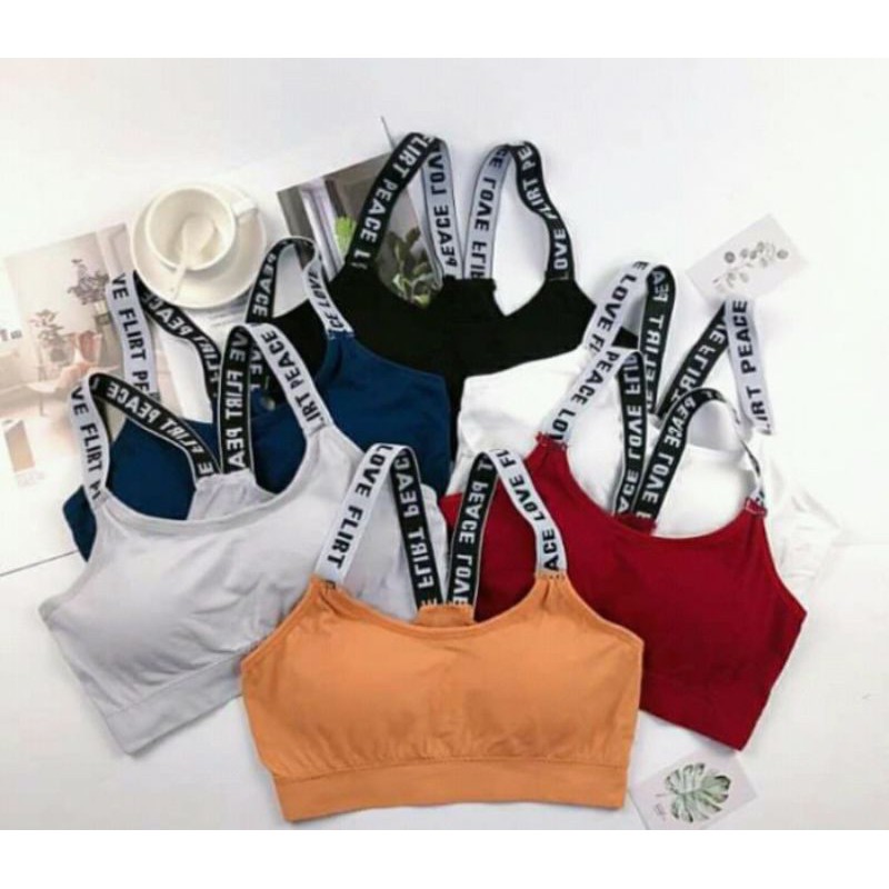bra/bh import Korea tanktop tanpa pengait