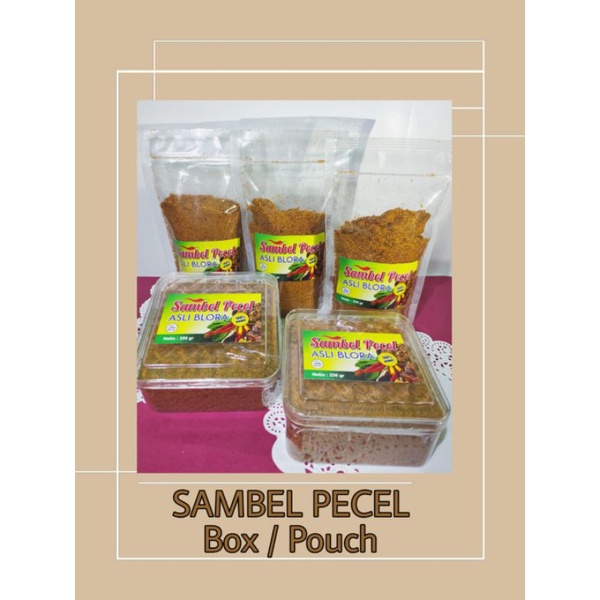 

Sambel Pecel Asli Blora / sambel pecel bubuk