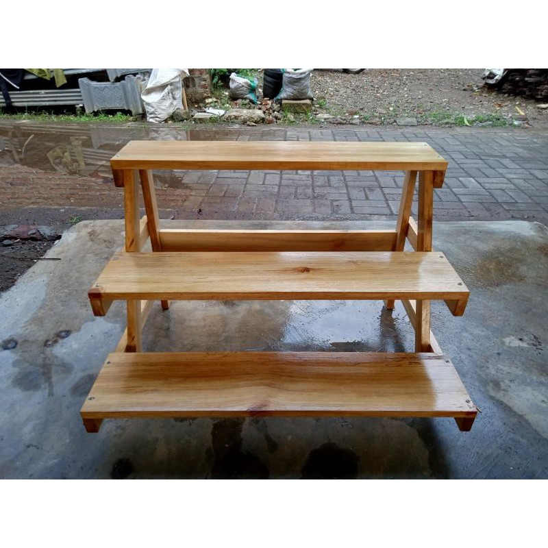 RAK SUKULEN RAK KAKTUS RAK MINIMALIS KAYU CUSTOM FURNITURE CUSTOM DEKORASI KAYU RAK TANAMAN KAYU