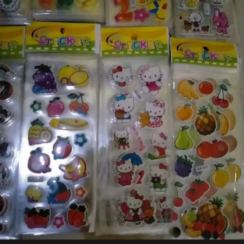 

1pck Stiker motif dikirim random