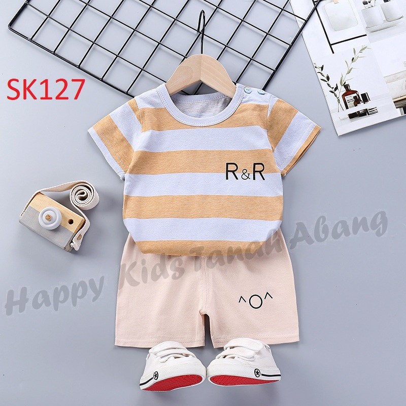 Setelan anak / set kaos celana anak / setelan anak impor / setelan anak murah