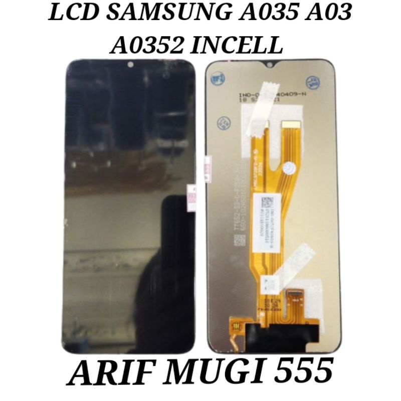 LCD TOUCHSCREEN SAMSUNG GALAXY A035 A03 FULLSET INCELL ORIGINAL