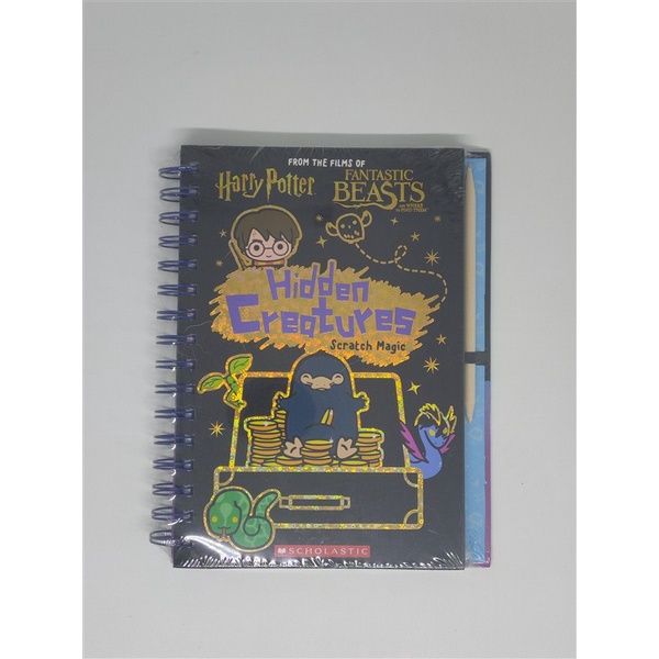 

TERMURAH HARRY POTTER MERCHANDISE BUKU SCRATCH MAGIC HIDDEN CREATURES ORIGINAL IMPORT
