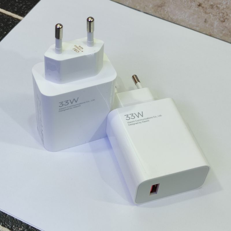 Adaptor Xiaomi 33W Redmi Note 10 Pro ,Note 9 Pro ,Poco X3 Nfc Mi 10T