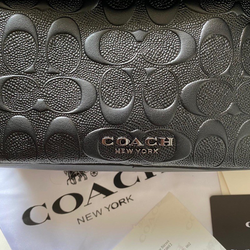 TAS COACH GRAHAM CROSSBODY BAG IN SIGNANTURE EMBOSED