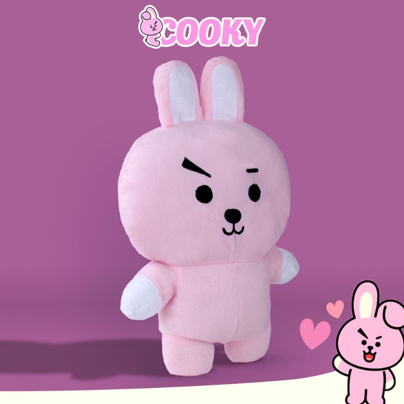 Boneka BTS Series Pink Berlabel SNI Bahan Premium | Boneka Cantik Lucu Lembut Ditangan Bahan Velboa Berkualitas