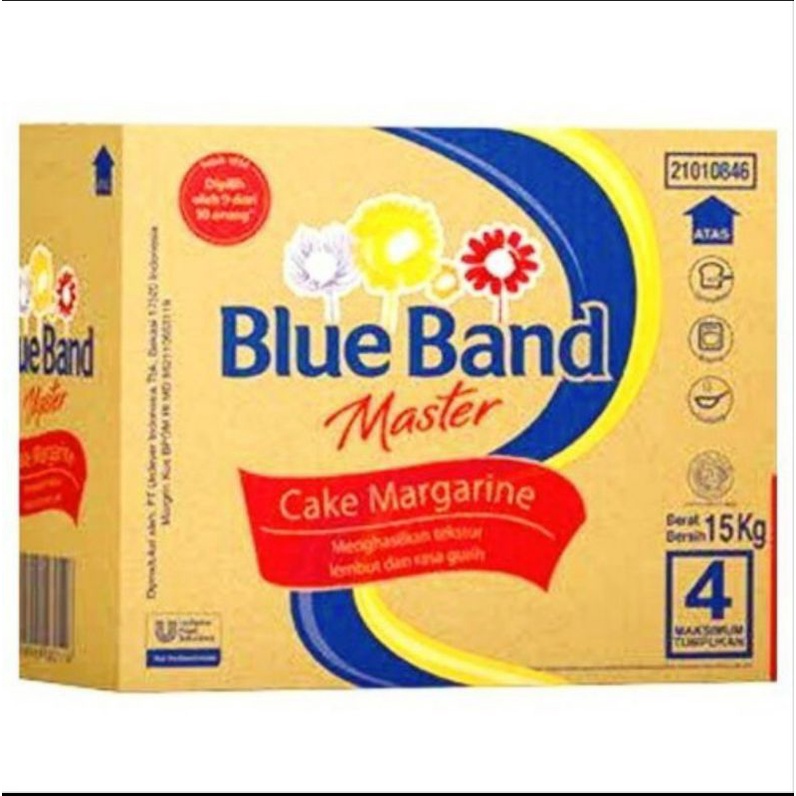 BLUEBAND Master Cake Margarine 1kg - Mentega Blue Band 1 Kg