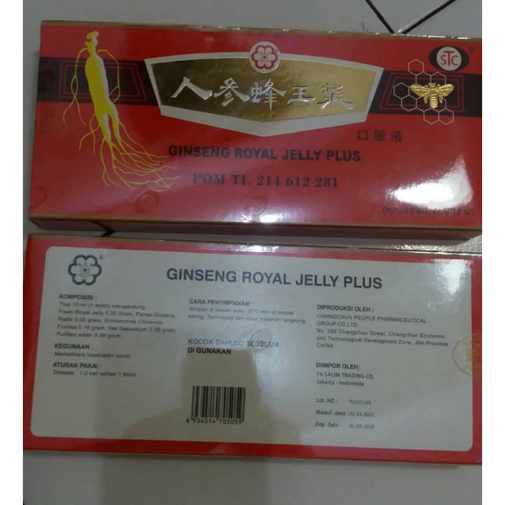 Ginseng Royal Jelly pt salim