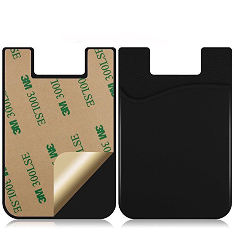 Sticky Card Holder / Dompet Kartu / Tempelan Hp / Perekat / Pocket Hp