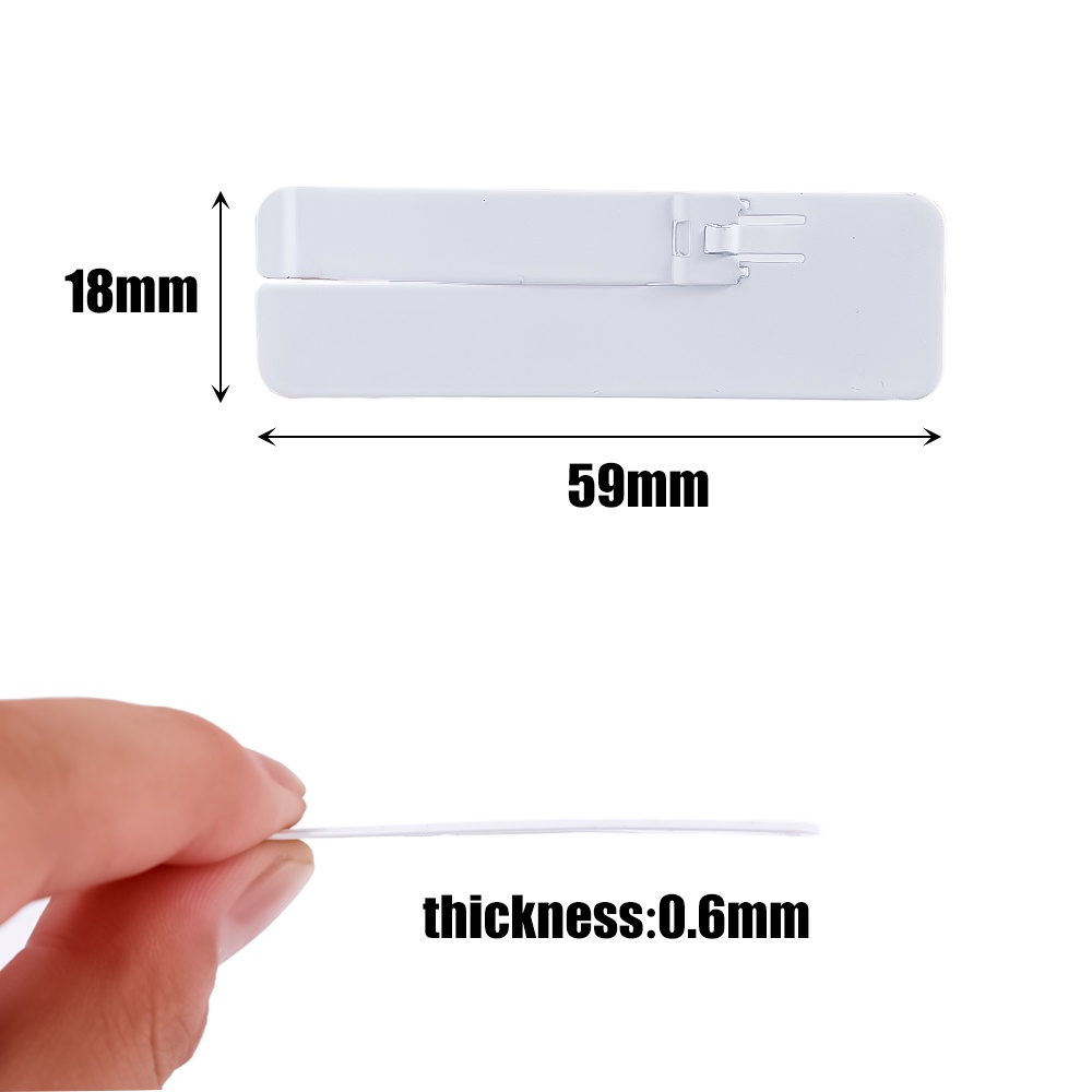 Stand Holder Handphone Universal Ultra Tipis Bahan Stainless Steel