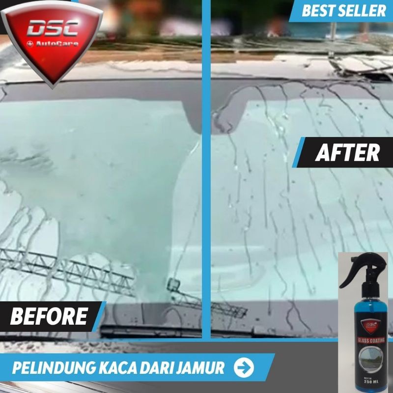 DSC Glass Coating - Pelindung kaca dari jamur