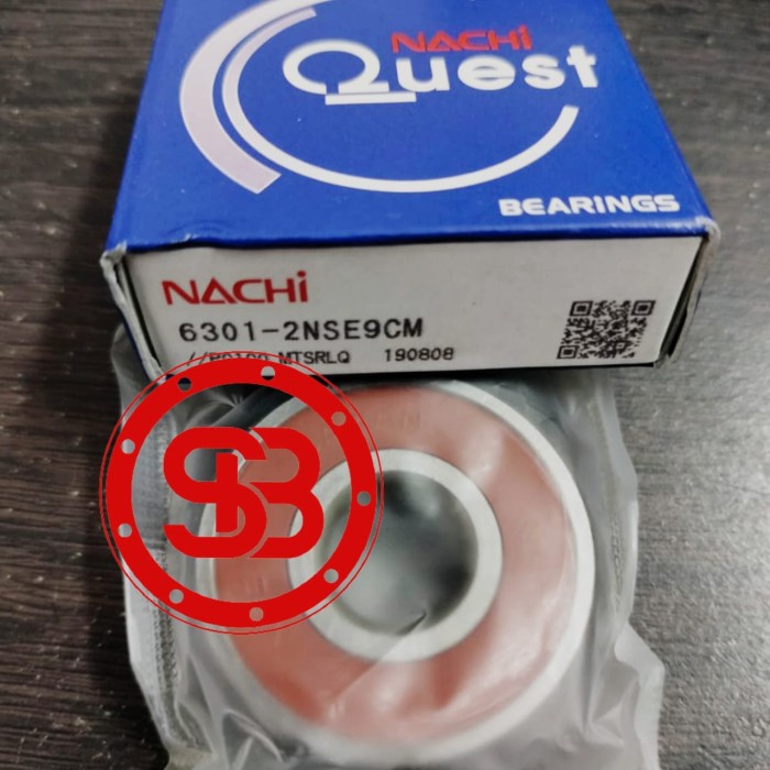 Bearing 6301 2RS / 6301 2RS C3 NACHI JAPAN ORIGINAL