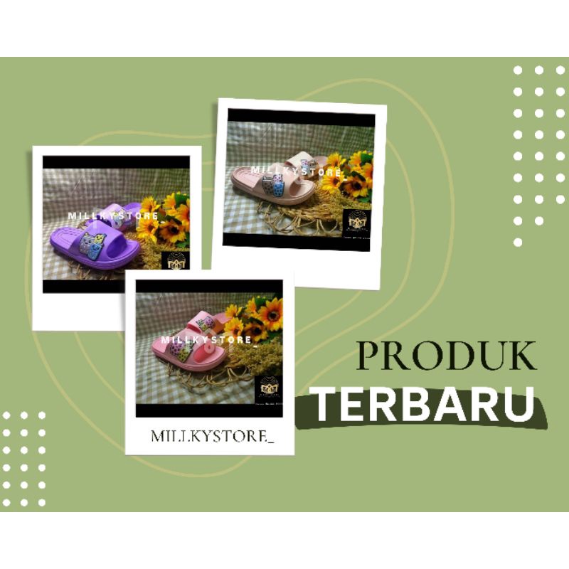 SANDAL SELOP DEWASA SANDAL SELOP BOBA WANITA LUCU