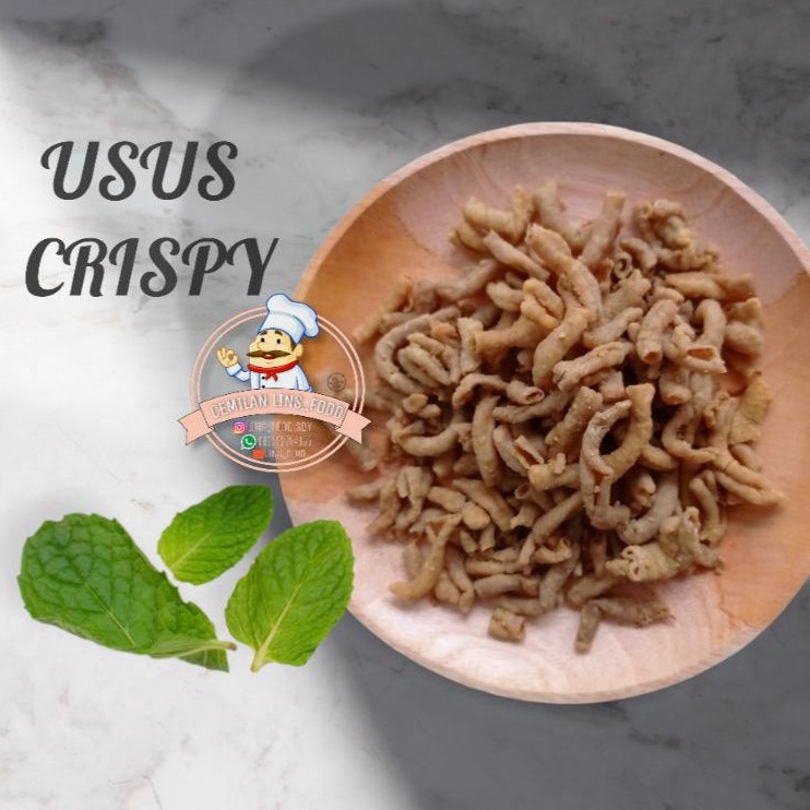 

[BEST SELLER] KRIPIK USUS CRISPY 50GR & 100gr (RENYAH&GURIH)