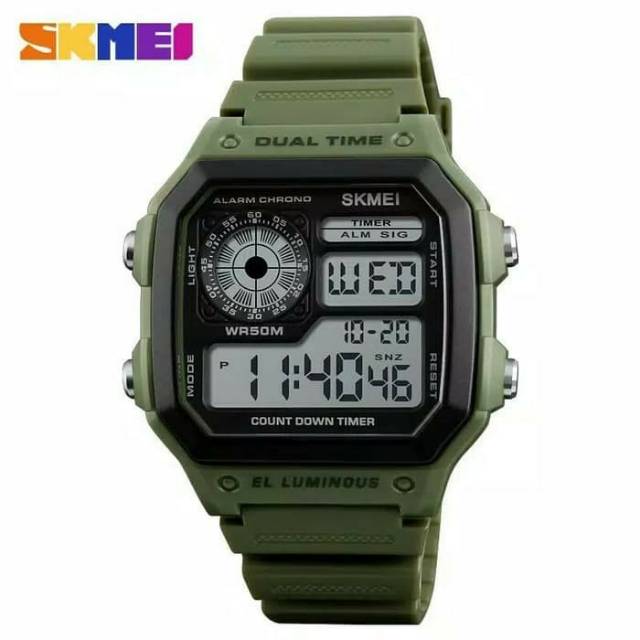 Jam SKMEI 1299 original water resistant include carton box skmei