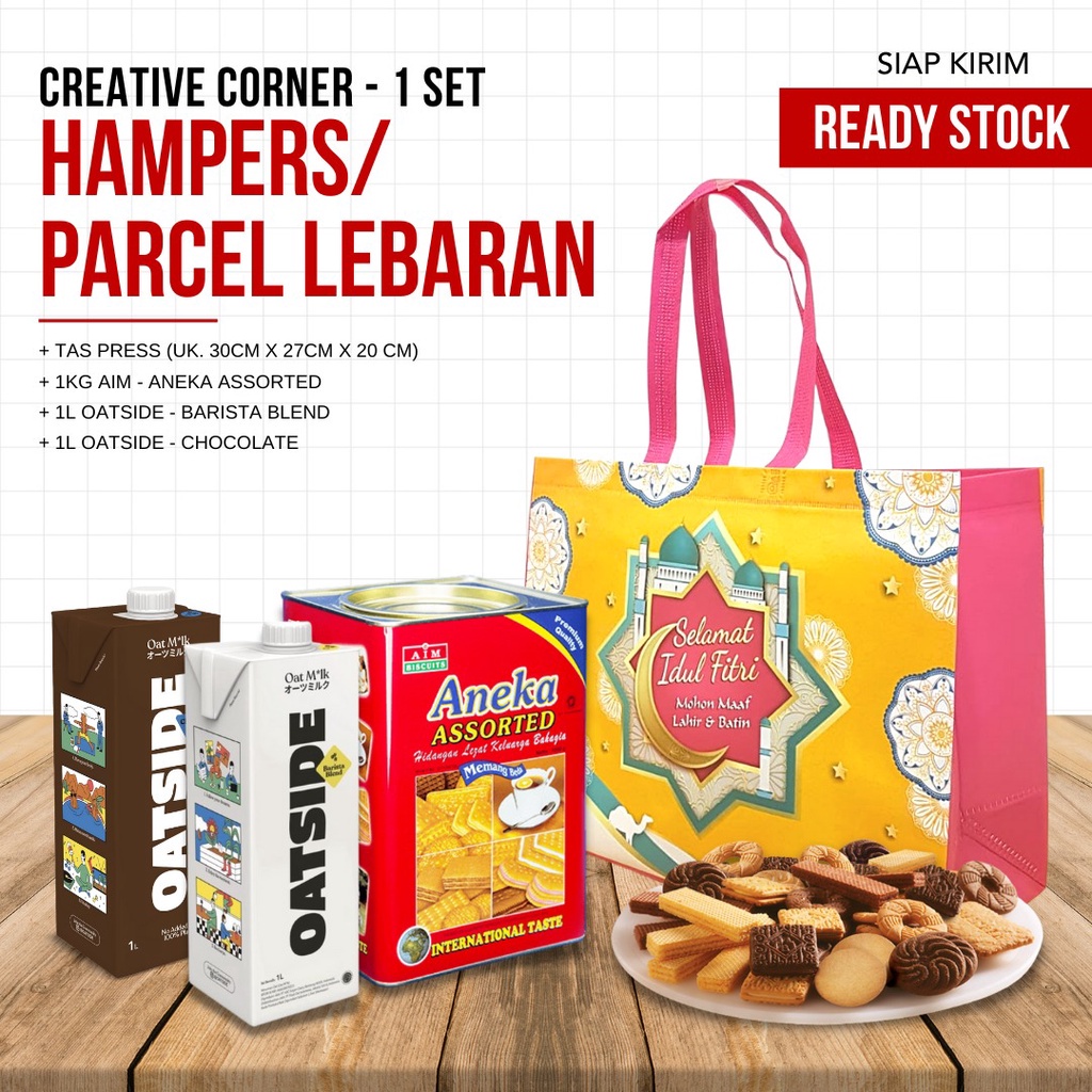 Hampers Parcel Lebaran Super Enak Satu Set - paket 4 (TERMURAH)