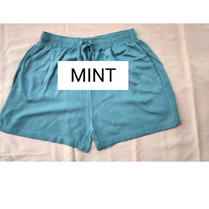 う Celana Pendek Santai Wanita Uniqlo / Hotpant Rayon Uniqlo ➘