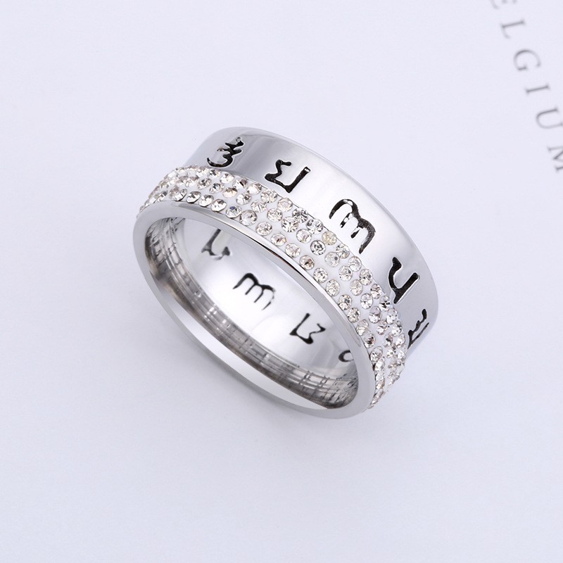 Cincin Couple Titanium ANTI KARAT SELAMANYA PGM CT55