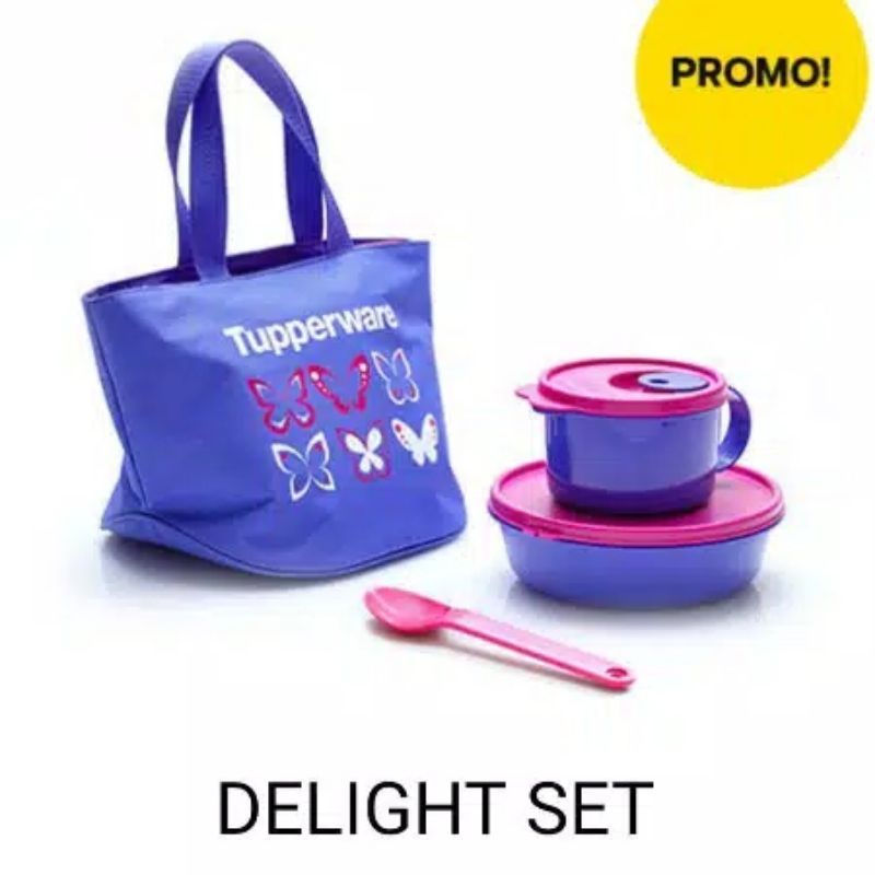 paket makan delight set tuperware