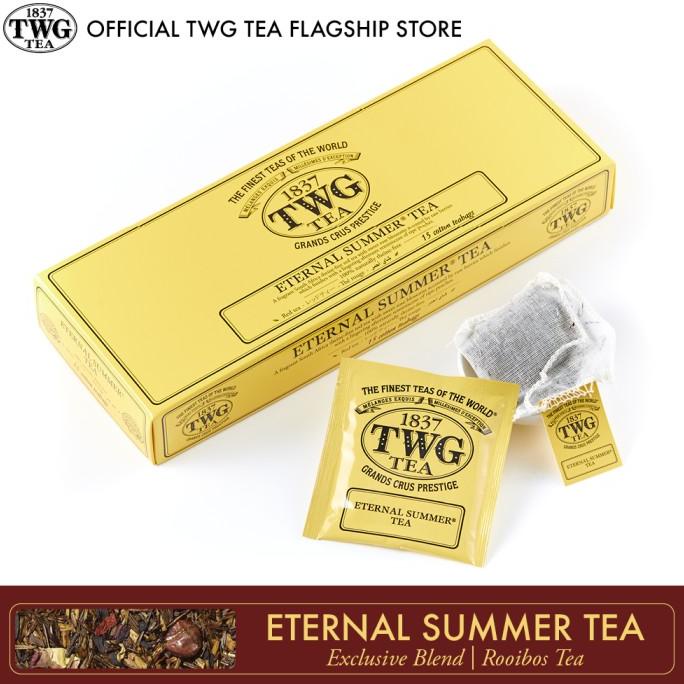 

TERLARIS TWG Tea Eternal Summer Tea, Cotton Teabag/MINUMAN COLLAGEN/MINUMAN YOYIC/MINUMAN DIET/MINUMAN PEMUTIH BADAN/MINUMAN KOREA/MINUMAN KEMASAN/MINUMAN KALENG/MINUMAN KOTAK/MINUMAN SEHAT HERBAL/MINUMAN SEHAT UNTUK TUBUH/MINUMAN SEHAT ORGANIC/MINUMAN