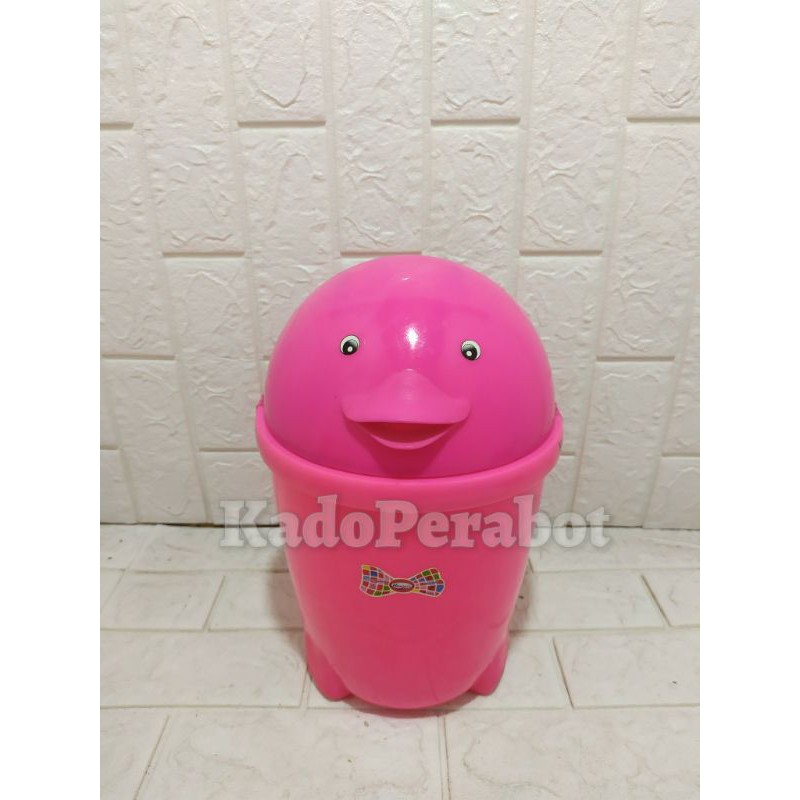 tempat sampah lucu - tempat sampah dengan tutup - dustbin hawaii 8119
