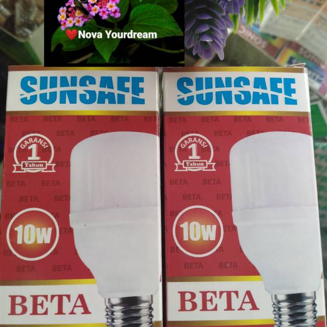 Lampu LED SunsaFe 10 Watt Garansi 1 Tahun