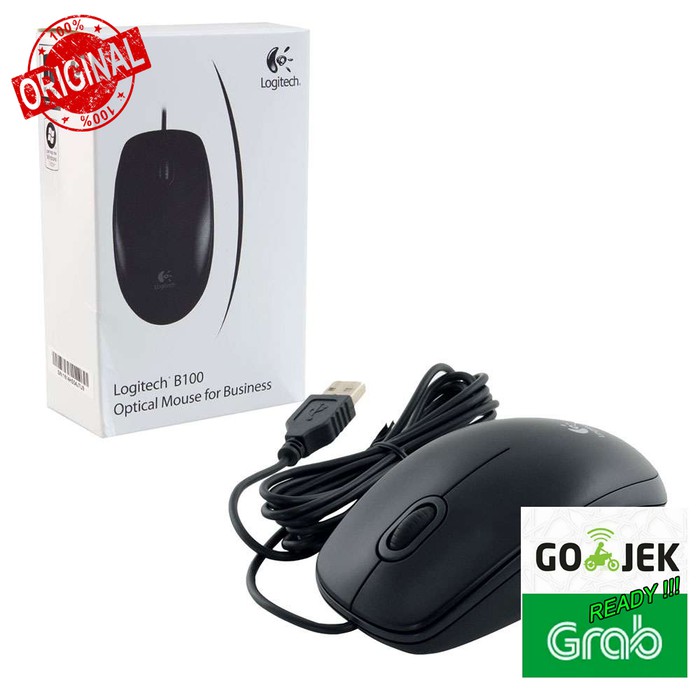 Mouse USB Logitech B100 Original