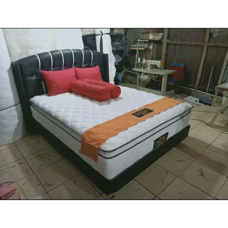springbed full shet ukuran 160x200
