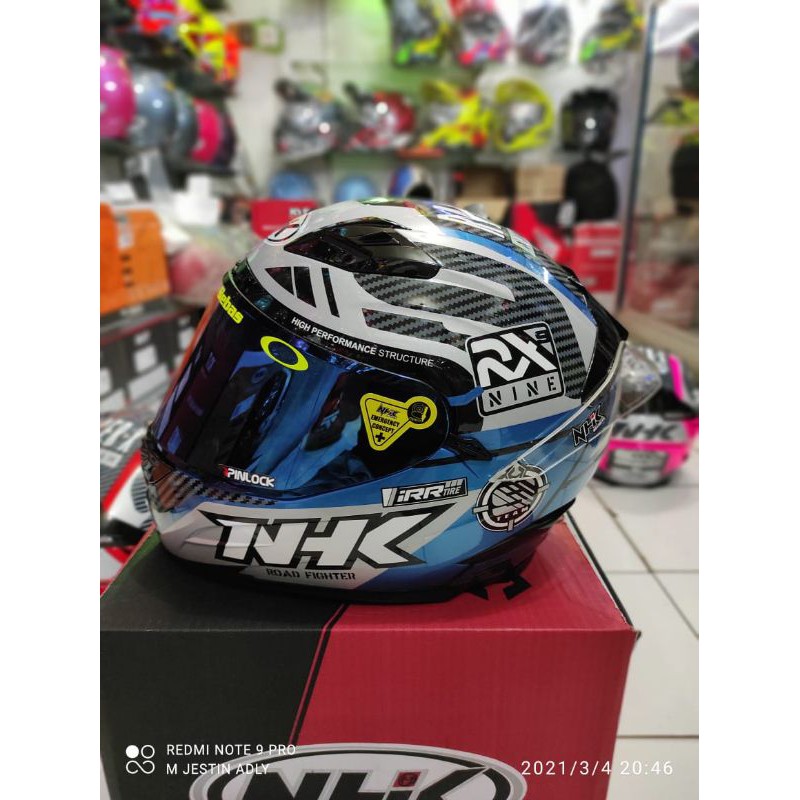 NHK RX 9 X RACER BLUE SILVER PAKET GANTENG