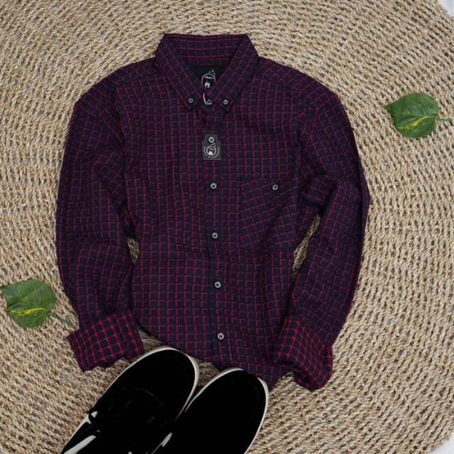 Kemeja Flannel Eighty Eight
