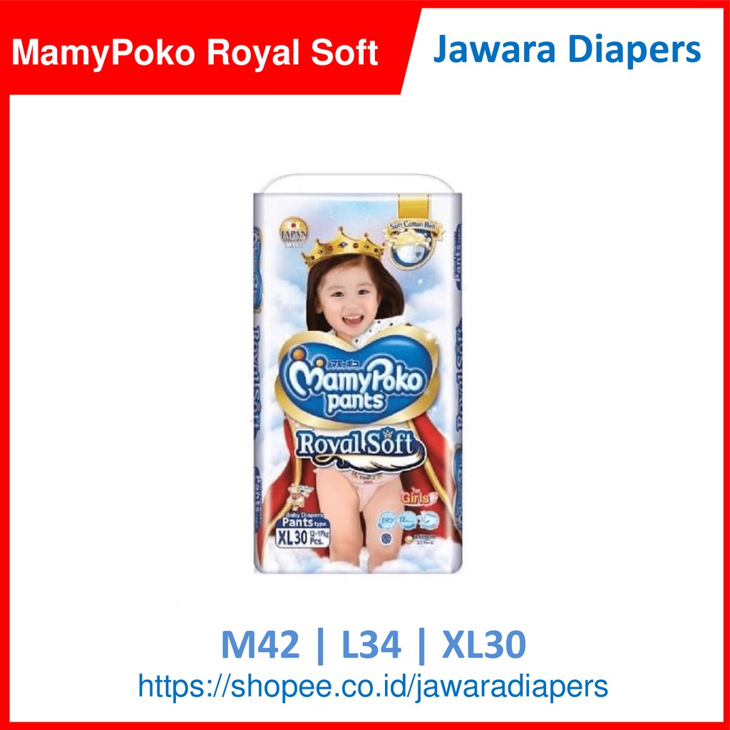 Mamypoko royal soft store l34