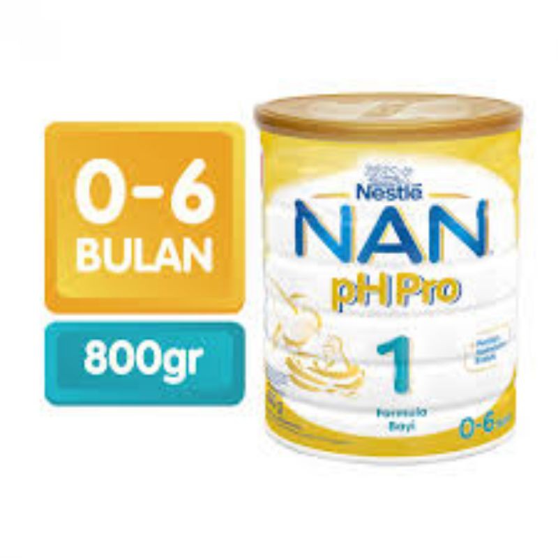 Nestle Nan PHPRO 1 800gr Susu Formula Bayi NAN PH Pro 1 Usia 0-6Bulan Kaleng