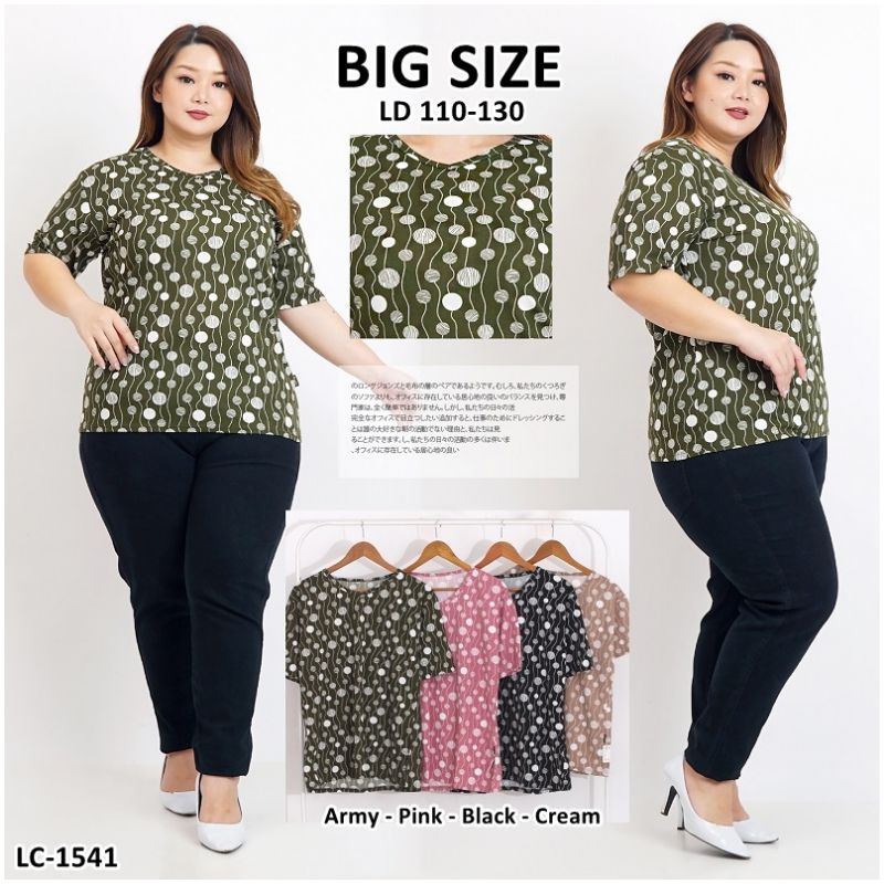 Baju Wanita JUMBO / Baju Wanita BIG SIZE / Blouse Wanita JUMBO / Baju Atasan Wanita JUMBO BIG SIZE