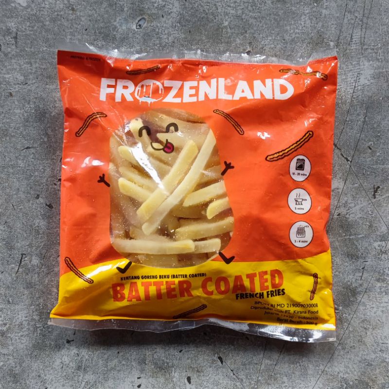 

FROZEN LAND BATTER COTAC 500gr
