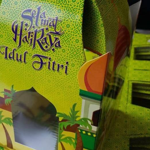 

➳ Kardus kue kering lebaran multifungsi utk 2 toples 500 gr & / toples 250gr dos box parcel ⅍