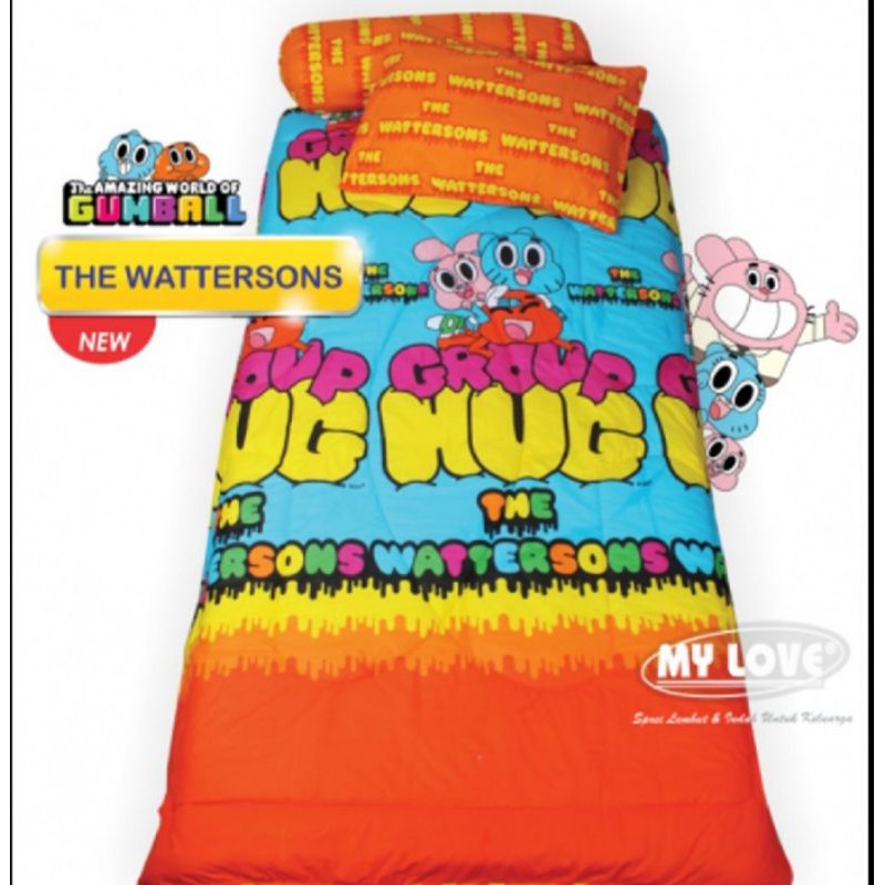 Sprei My Love 100x200 Single The Wattersoons/Gumbal