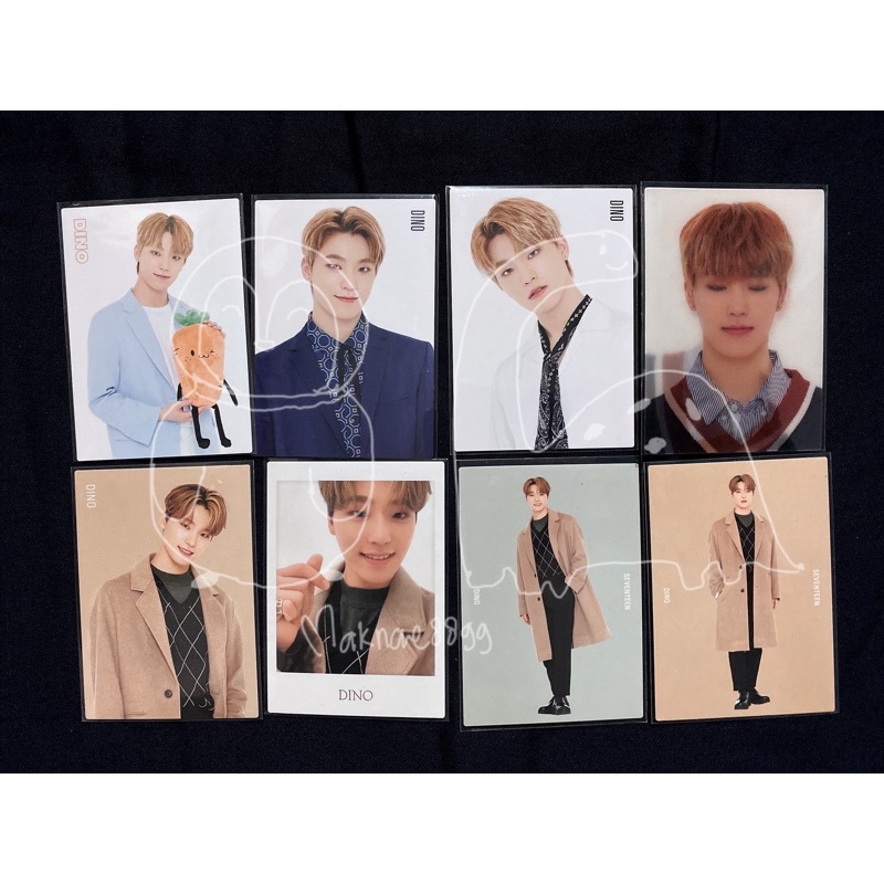 Photocard Seventeen TC Japan Winter Happy Ending Dino