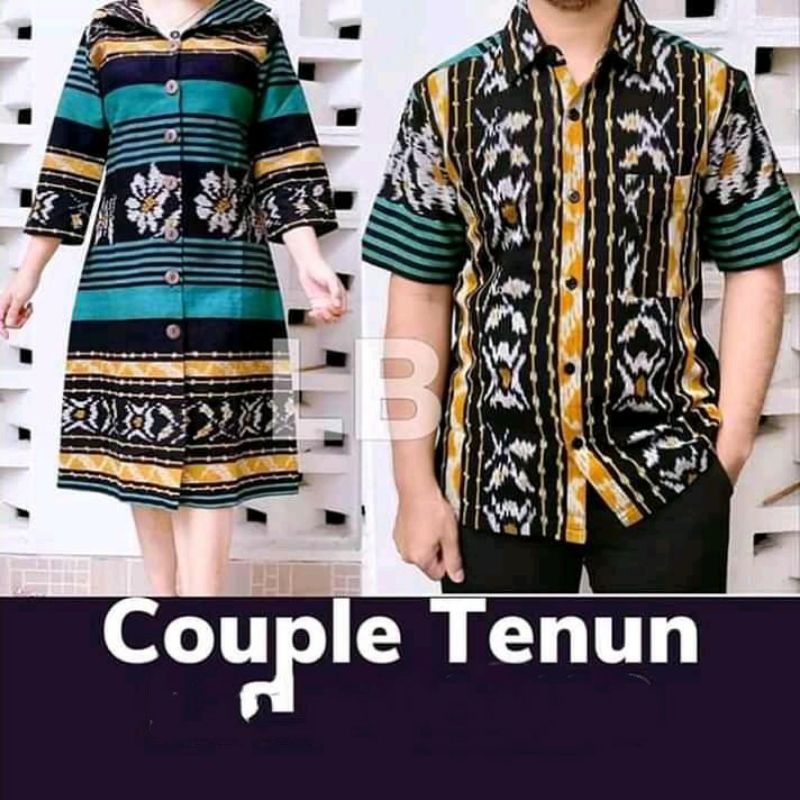 Baju tenun coupel baju tenun jepara baju pesta etnik Cp12