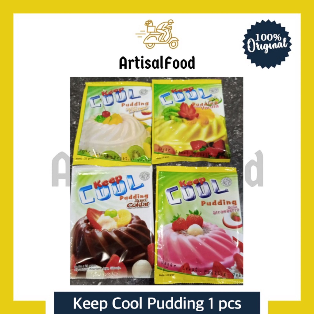 

KEEP COOL PUDDING SUSU RASA VANILA 1pcs ORI