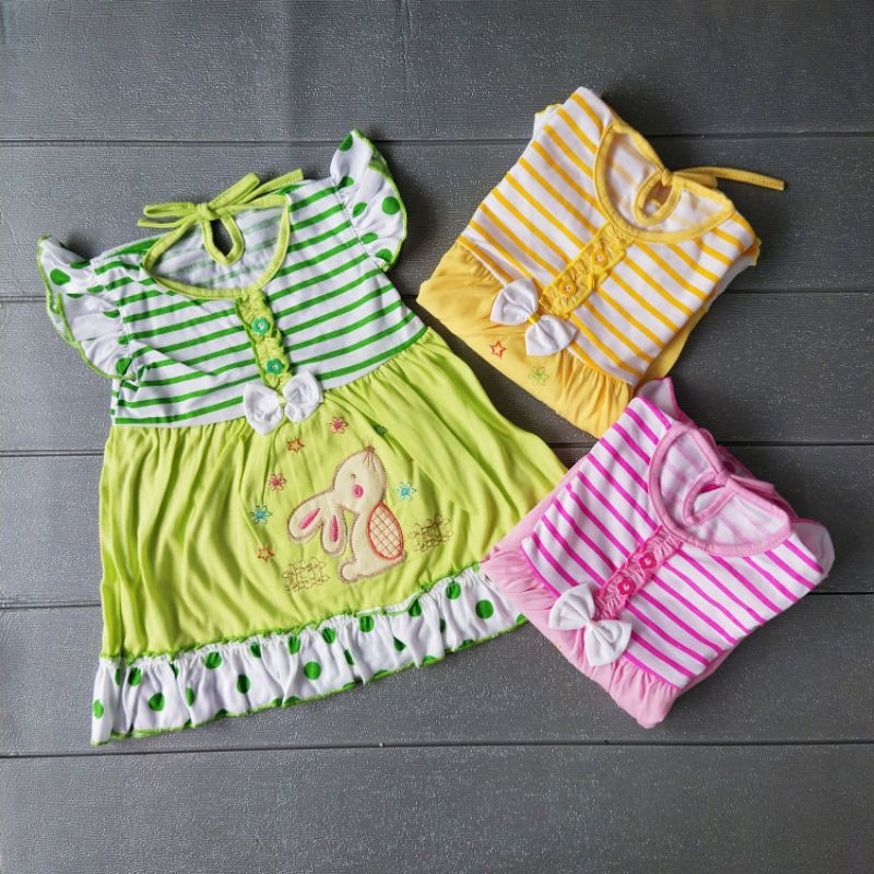 COD Setelan Tallent usia 0-6 bulan baju anak perempuan / girl / cewek / kado murah lucu