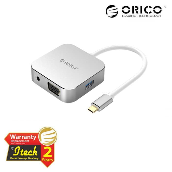 ORICO XD-312 Type-C to HDMI+USB3.0+VGA+Audio Docking Station
