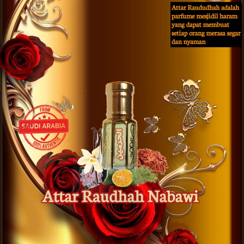 Raudhah | Attar Nabawi asli Makkah 100%